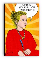 Ihr Bild auf Holztafel